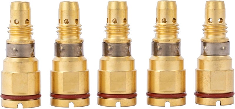 Hasweld 5-PK Gas Diffuser D-M250 Replacement for Miller AccuLock MDX-250 guns Millermatic 212,235,250,251,252,255 Mig Welder - Image 1